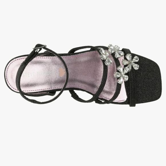 BRAND NEW STEVE MADDEN  LOTTIE HEELED (Little Kid/Big Kid) SANDAL - Picture 12 of 16